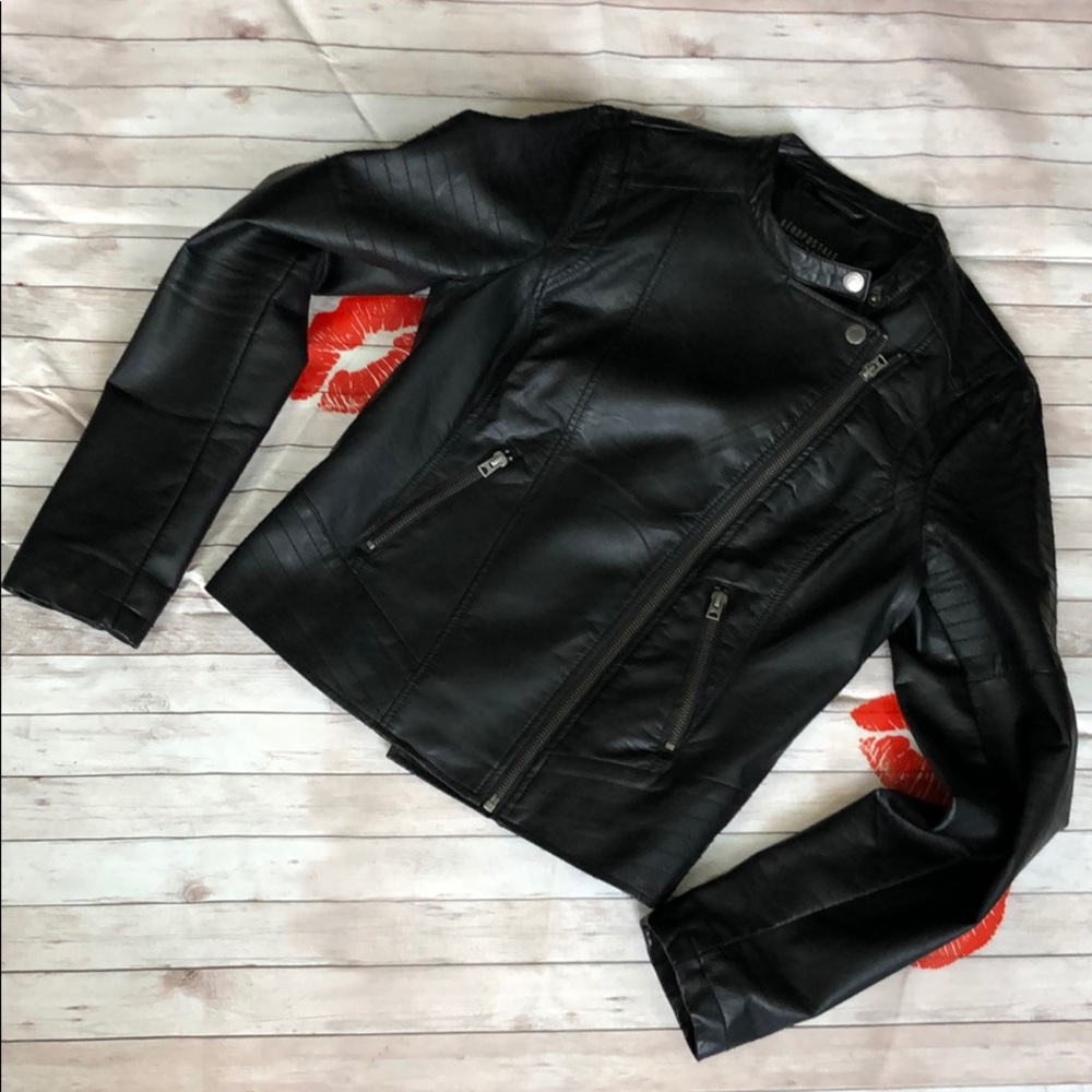 Aeropostale Faux Leather Jacket